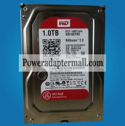 Western Digital WD10EFRX 1TB SATA3 IntelliPower 64MB Hard Drive