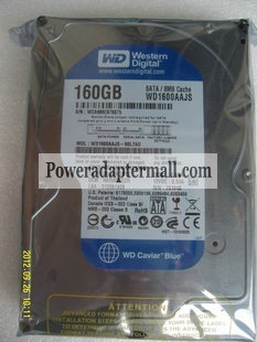 Western Digital Sata 8M WD1600AAJS SN WDAV2V085337 Hard Drive - Click Image to Close