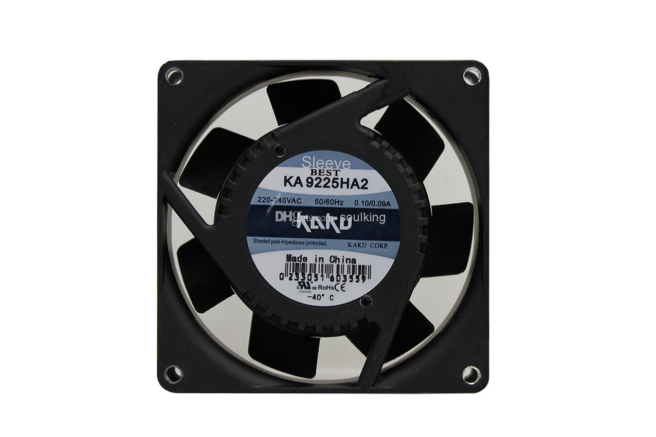 KAKU KA9225HA2 S 92*92*25MM 220/240VAC 50/60Hz 0.10/0.09A Axial Case Cooling Fan - Click Image to Close